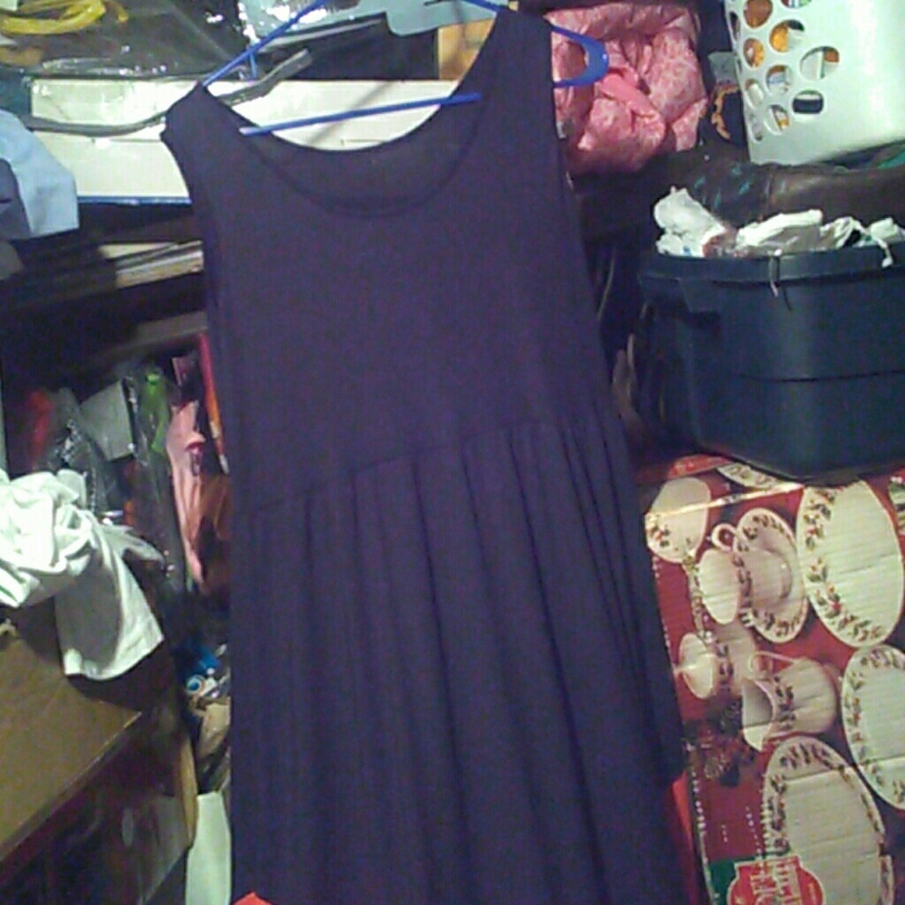 Long dress no sleeves 2xl Oioninos